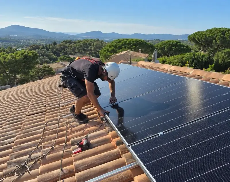 Installateur panneaux solaires Bachant — pose photovoltaïque sur toiture